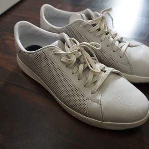 cole haan grandpro perforated low top sneaker